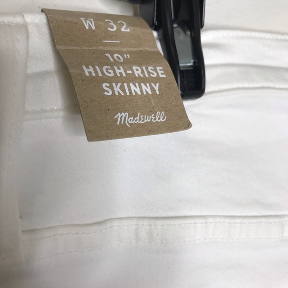 NWT Madewell 10" High-Rise Skinny Jeans - Picture 10 of 11
